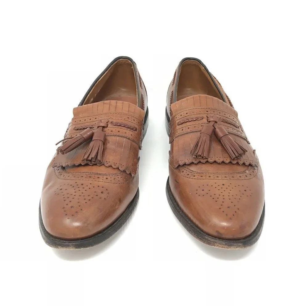 Allen Edmonds Bradenton Brown Leather Shoes 10.5
